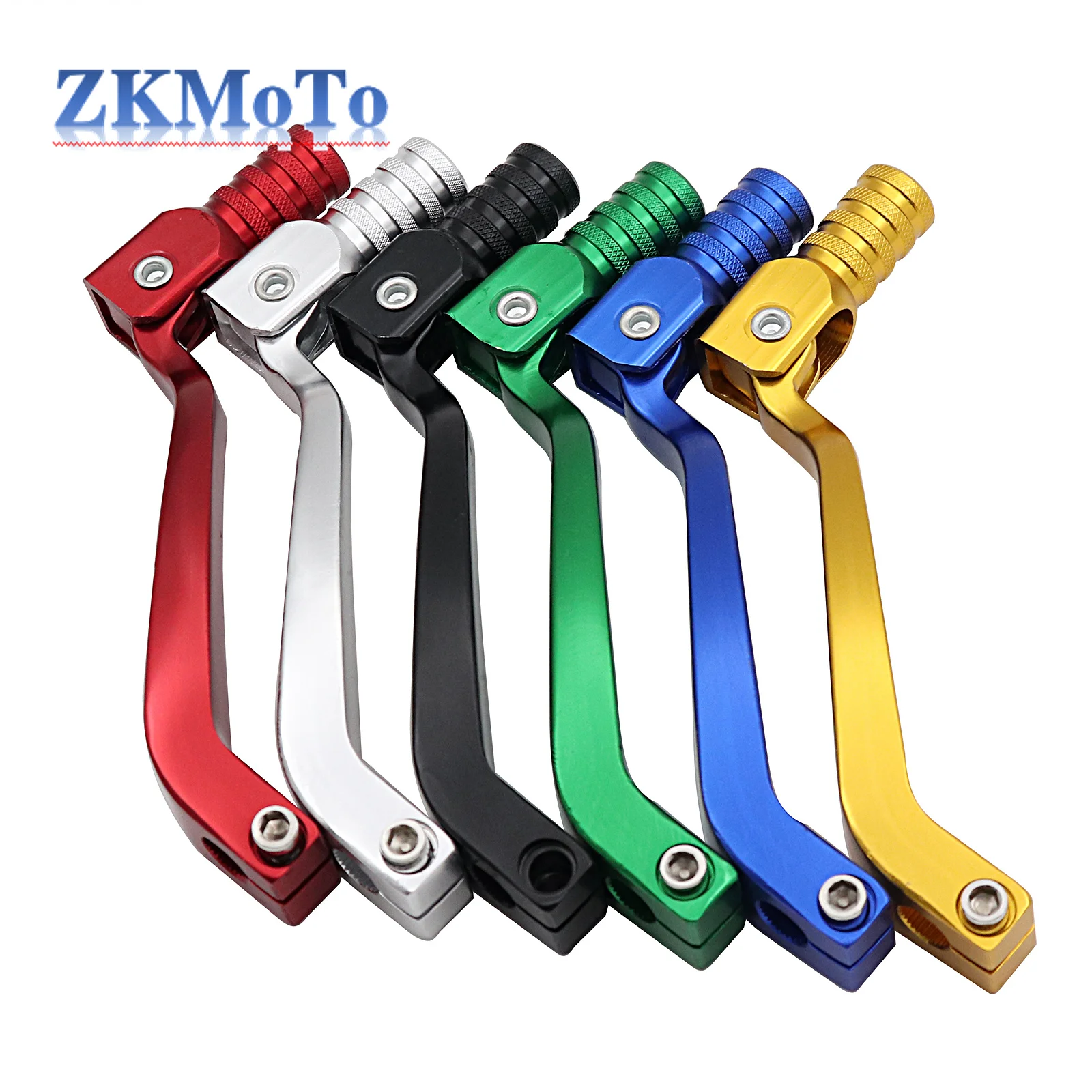 Motorcycle CNC Aluminum Folding Gear Shift Lever For Kayo Apollo Bosuer 110/125/140/150/160/250cc Dirt Bike Pit Bikes Gear Lever