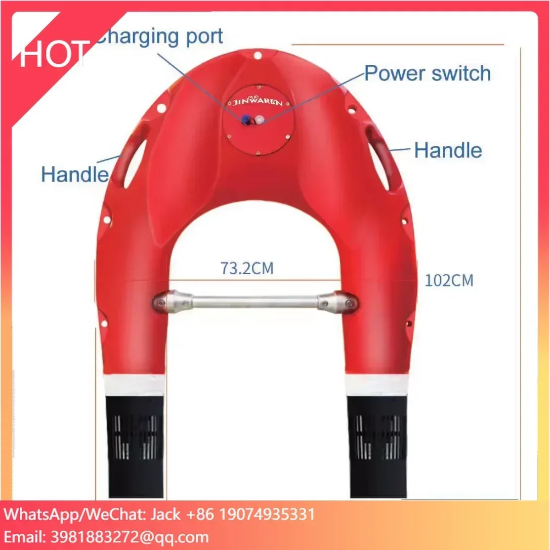 Electric Smart Life Big Bouy Saver Marine Use Emergency Safety Remote Control Lifebuoy For Sale Marine Water Safety Products
