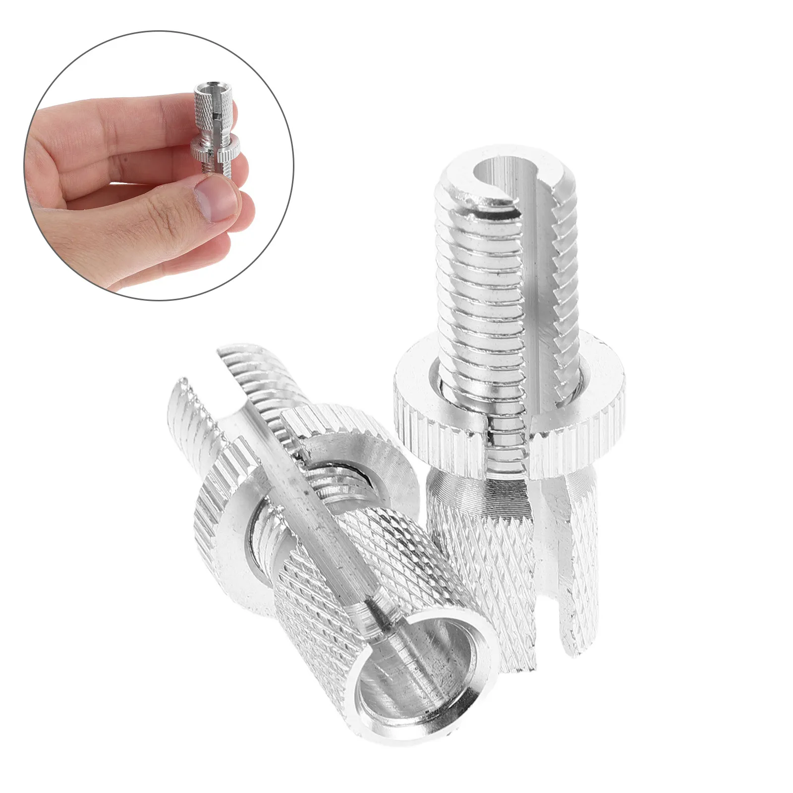 

2Pcs Bike Brake Barrel Adjuster Bolts Clutch Lever Adjuster Screw 0.4inch Thread Aluminum Alloy Precision Threads for Throttle
