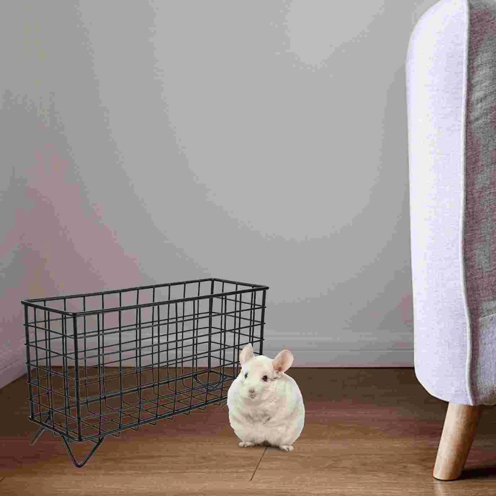 Rabbit Hay Rack Hamster Supplies Daily Use Bunny Feeder Iron Cosmetics Metal Holder Wrought Household