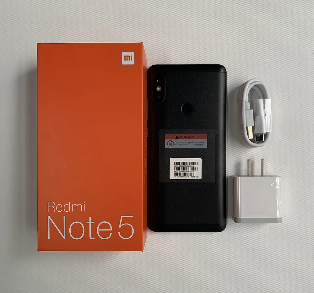 Original Xiaomi Redmi Note 5 Dual SIM 5.99'' CellPhone 3GB+