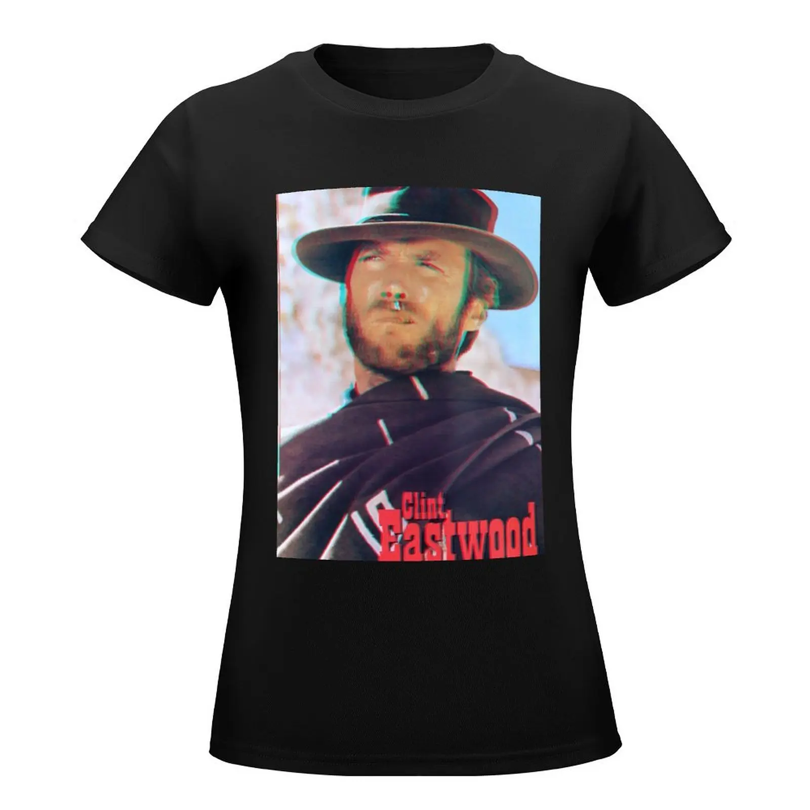 Clint Eastwood T-Shirt aesthetic clothes kawaii clothes oversized t shirts for Women