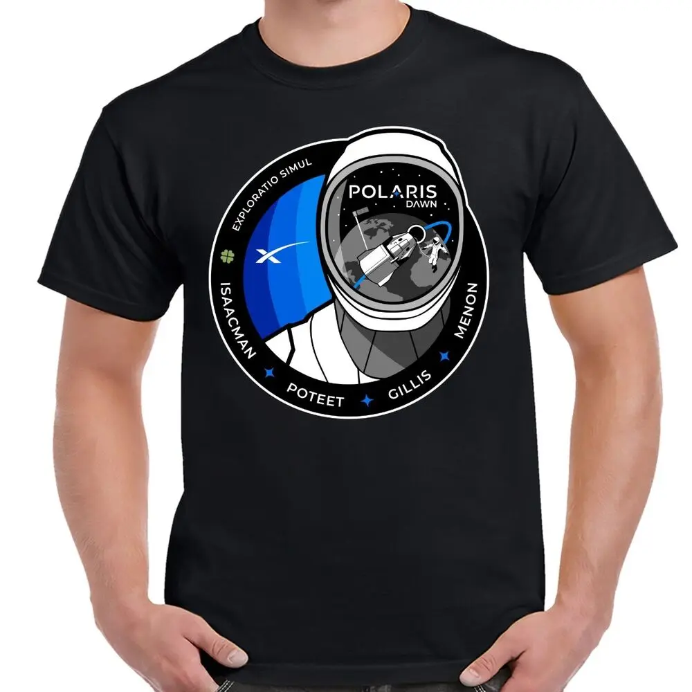 Dawn Mission Logo Shirt Y2K tops Unisex Summer Short Sleeve