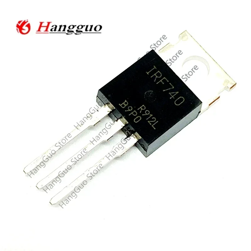 10pcs/Lot  Original IRF740 IRF740PBF 10A/400V TO220 in-line MOS FET TO-220