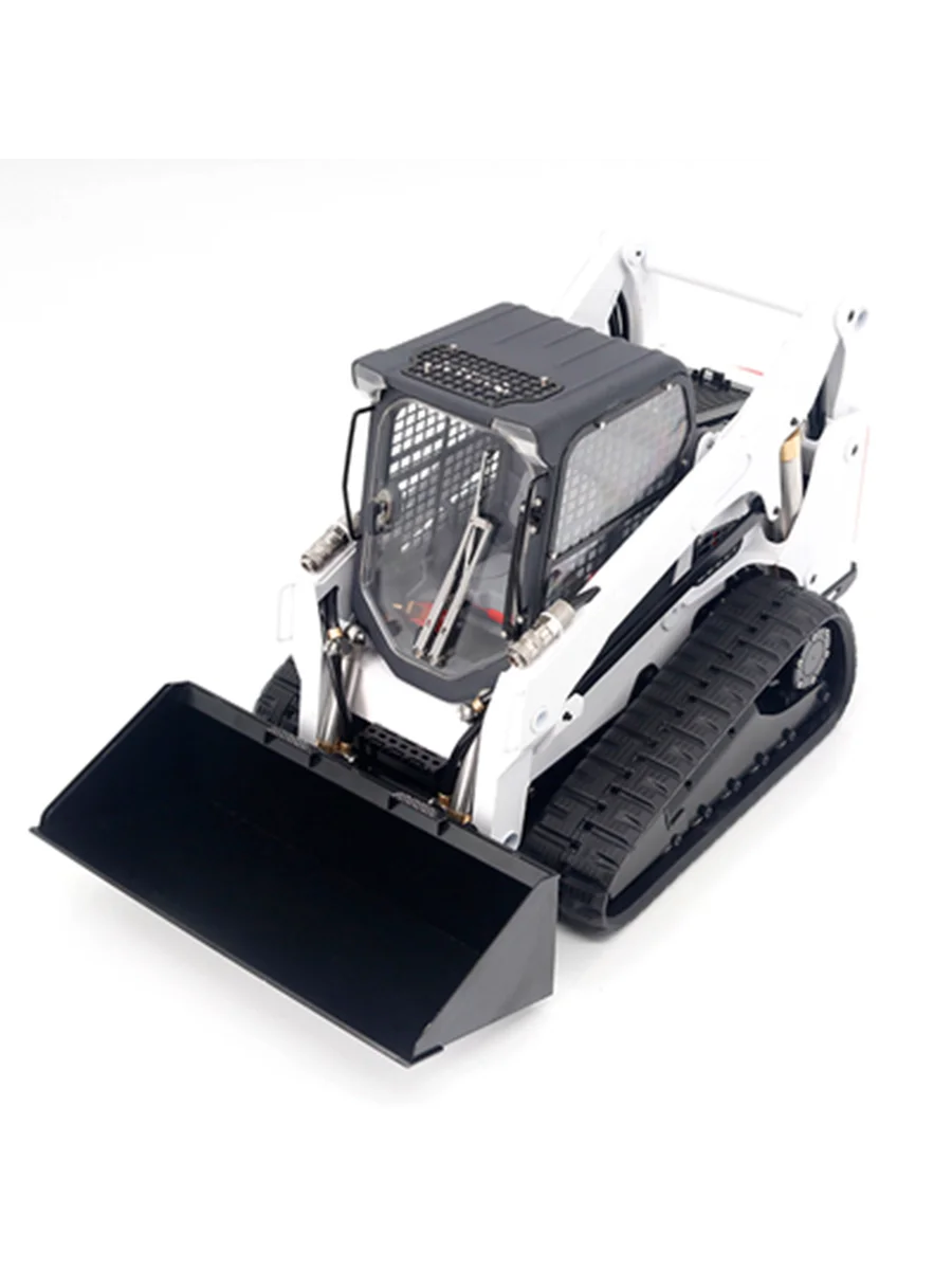 JDM-165 Tracked Bobcat Engineering Vehicle Skid Loader 1/14 SM770 For KABOLITE Tamiya Engineering Vehicle