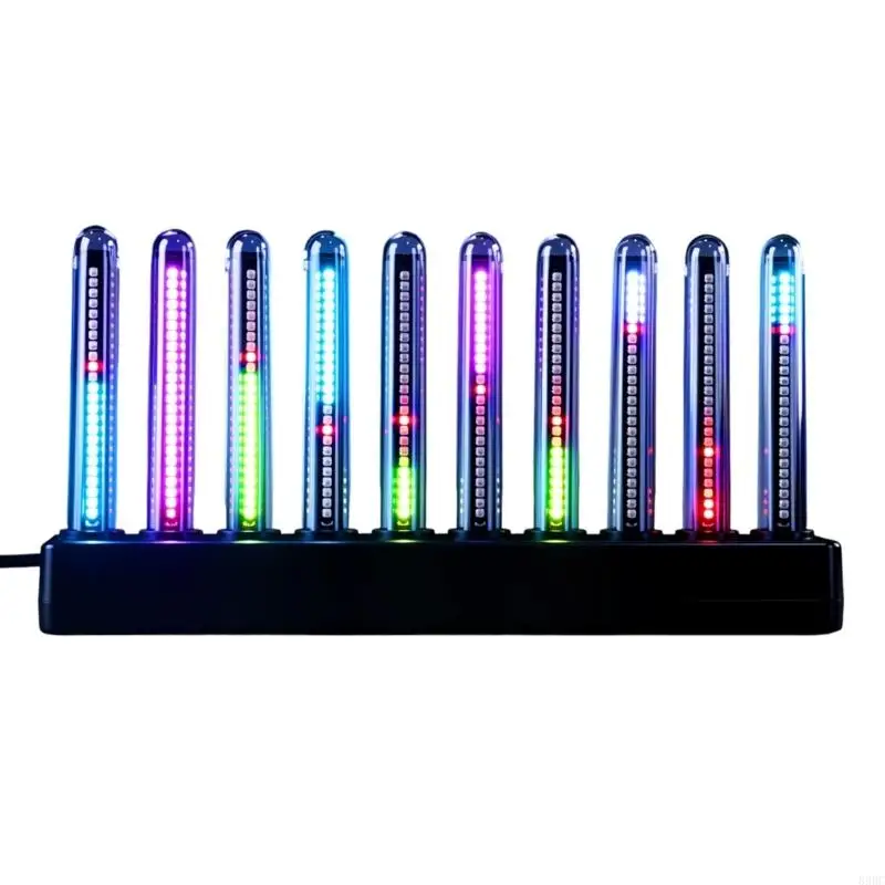 USB Power LED Spectrum Light With 14 RGBs Color And 8 Display Mode For Music Syncs Gaming And Home Decoration 896C