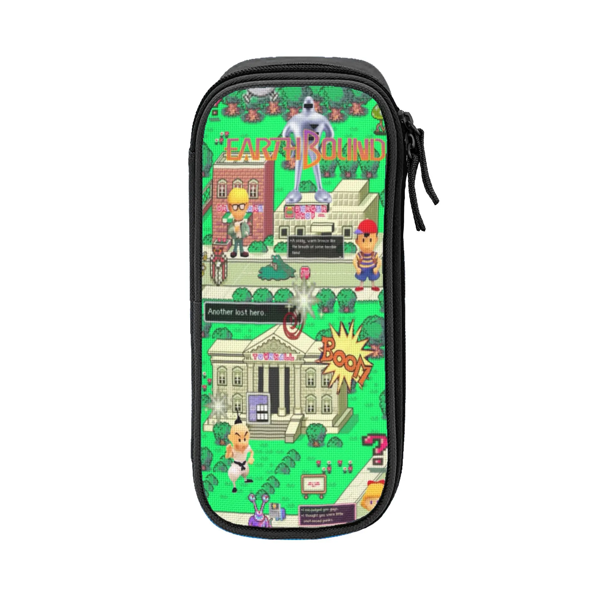 Earthbound Mega Sprite Sheet Pencil Cases Creative   Pen Box Bag Student Big Capacity Students School Gifts Pencilcases