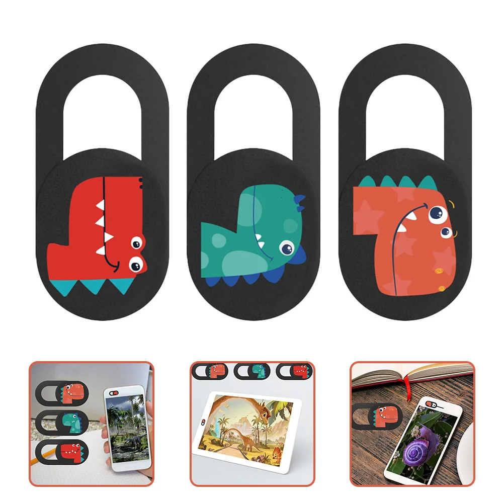 

3pcs Webcam Slider Laptop Camera Cover Slide To Open Close Privacy Sticker Ultra Thin Design For Pc Notebooks Video