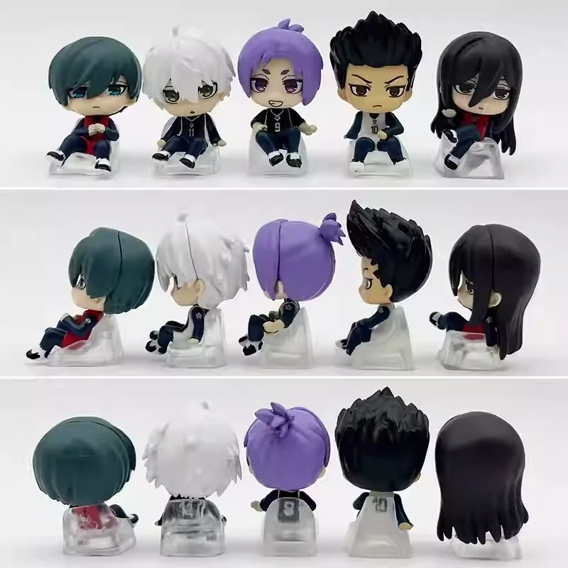 Neu auf Lager: Anime Blue Prison Sitzende Figur Blind Box Spielzeug Desktop-Ornament als Überraschungsgeschenk für Fans zu Feiertagen