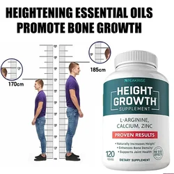 Calcium + Vitamins - Bone Growth Supplement Supports Joint Health Increase Height Improve Bone Density Improve Osteoporosis