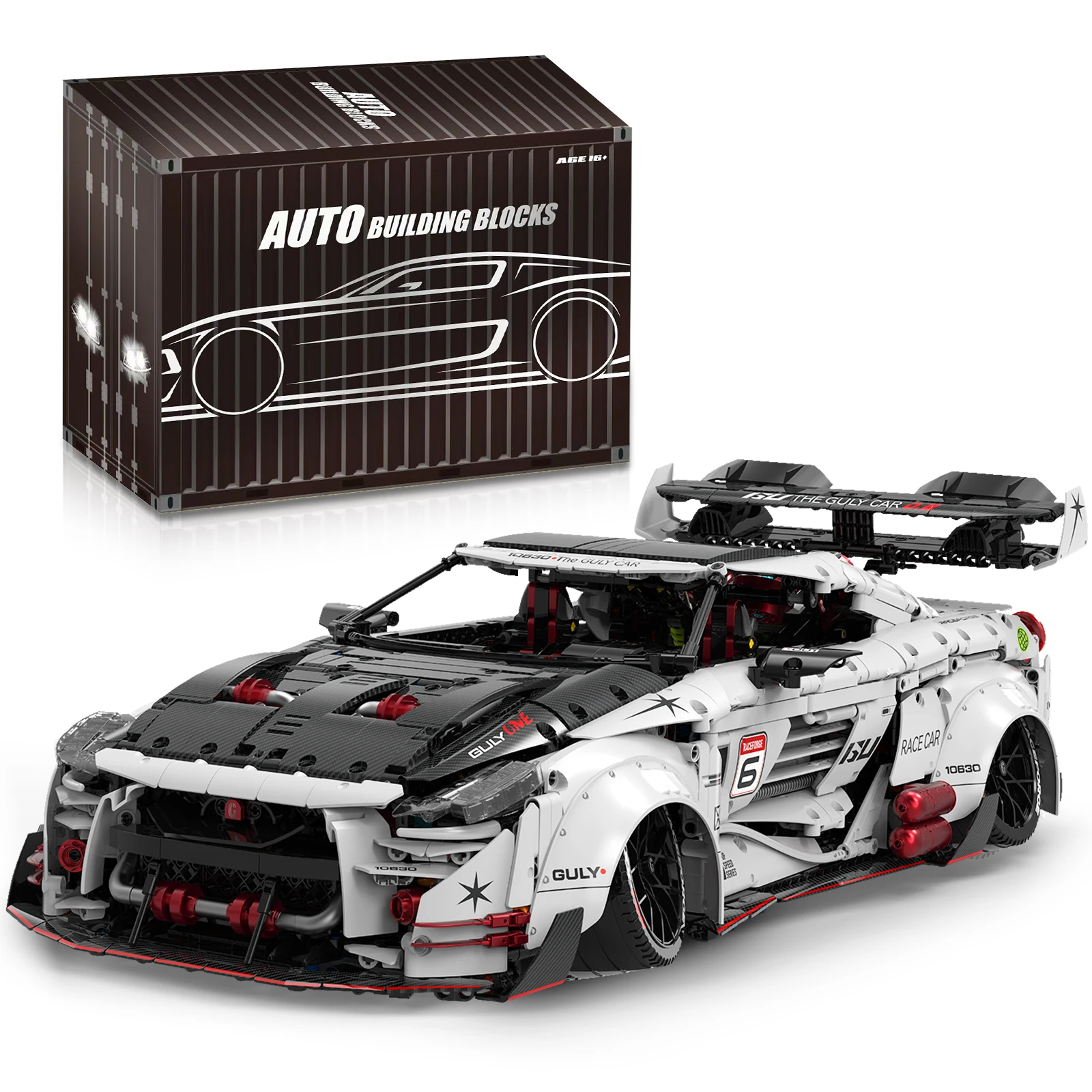 

3939 шт. 1:8 масштабный строительный набор гоночных автомобилей для взрослых, коллекционные строительные наборы для автомобилей, суперкар с аутентичными функциями