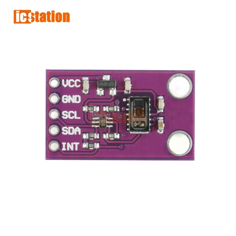 Capteur optique de particules I2C MAX30105, Module de carte photoélectrique, détection de fumée, module de flamme, alimentation 5V
