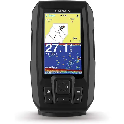 4 Fish Finder GPS con trasduttore a doppio raggio