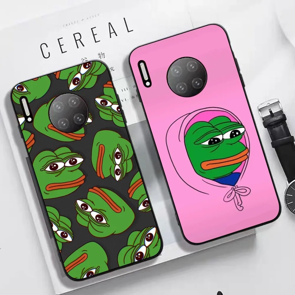 Sad Pepe Frog Phone Case For Huawei Mate 10 20 30 40 50 lite pro Nova 3 3i 5 6 SE 7 pro 7SE