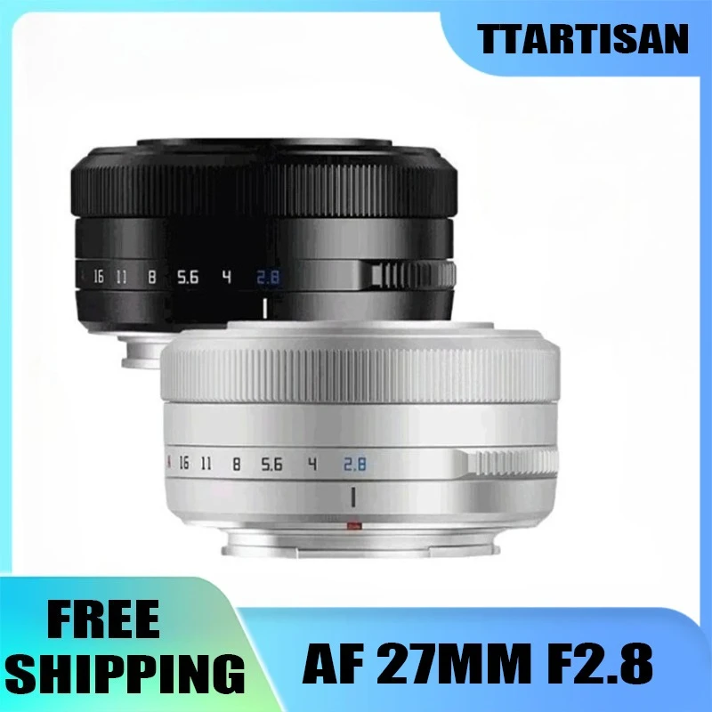 TTAartisan AF 27 مللي متر F2.8 APS-C إدراك العين ضبط تلقائي للصورة عدسة الكاميرا جبل مناسبة ل فوجي XM5 نيكون ZFC سوني E تركيز تلقائي ثابت