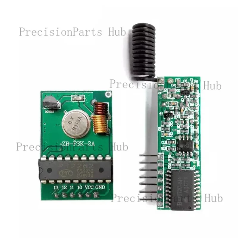 315M 433M Wireless Remote Control Transceiver Module PT2262 Transmitter Module HS2272 Receiver Module Jog Interlock