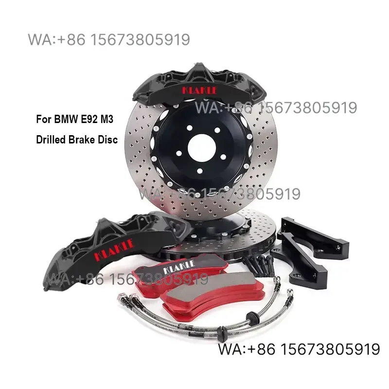 For  Wmwmnu  KLAKLE New GTS 6 Piston Aviation Aluminum Alloy Brake Kit Rotor Disc 405x34mm  W210