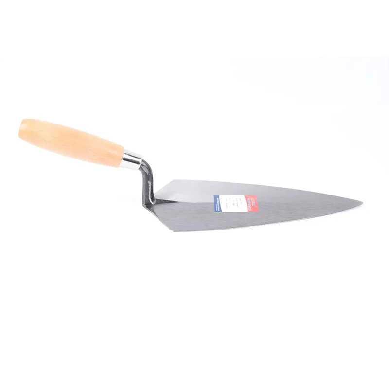 Carbon Steel Masonry Margin Trowel Pointing Trowel Putty Knife for Brick Laying with TPR Rubber Handle