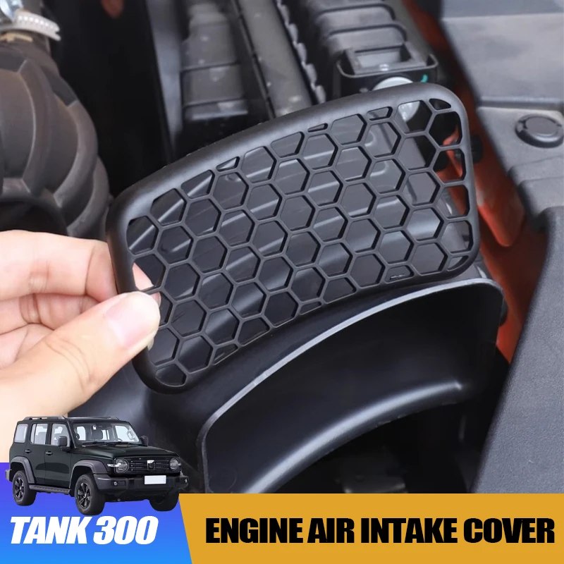 

Car Engine Air Intake Cover for GWM WEY Tank 300 2020-2024 Insect & Debris Protection Mesh Accessory