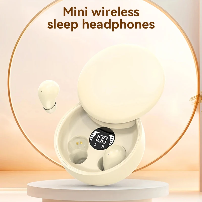 Schiebeabdeckung Bluetooth-Kopfhörer TWS Ultrakleine Mini-Schlafkopfhörer Neue 5.4-In-Ear-Kopfhörer mit Geräuschunterdrückung