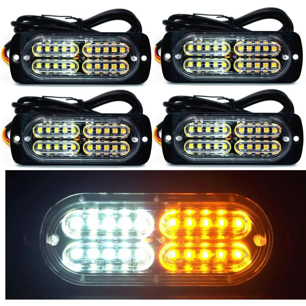 Truck Side Marker Light Car External Light Blue LED Signal Indicator Lamp Caravan Rear Tail Warning Light Trailer Bus