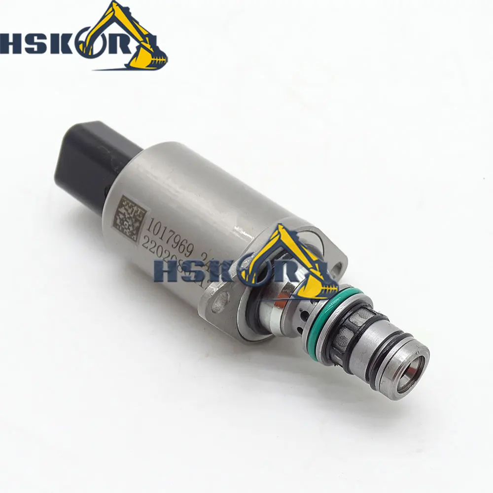 

Excavator Parts 1017969 24V SY215 Excavator Hydraulic Pump Solenoid Valve for SANY SY235 SY335 SY365 Construction Machinery Part