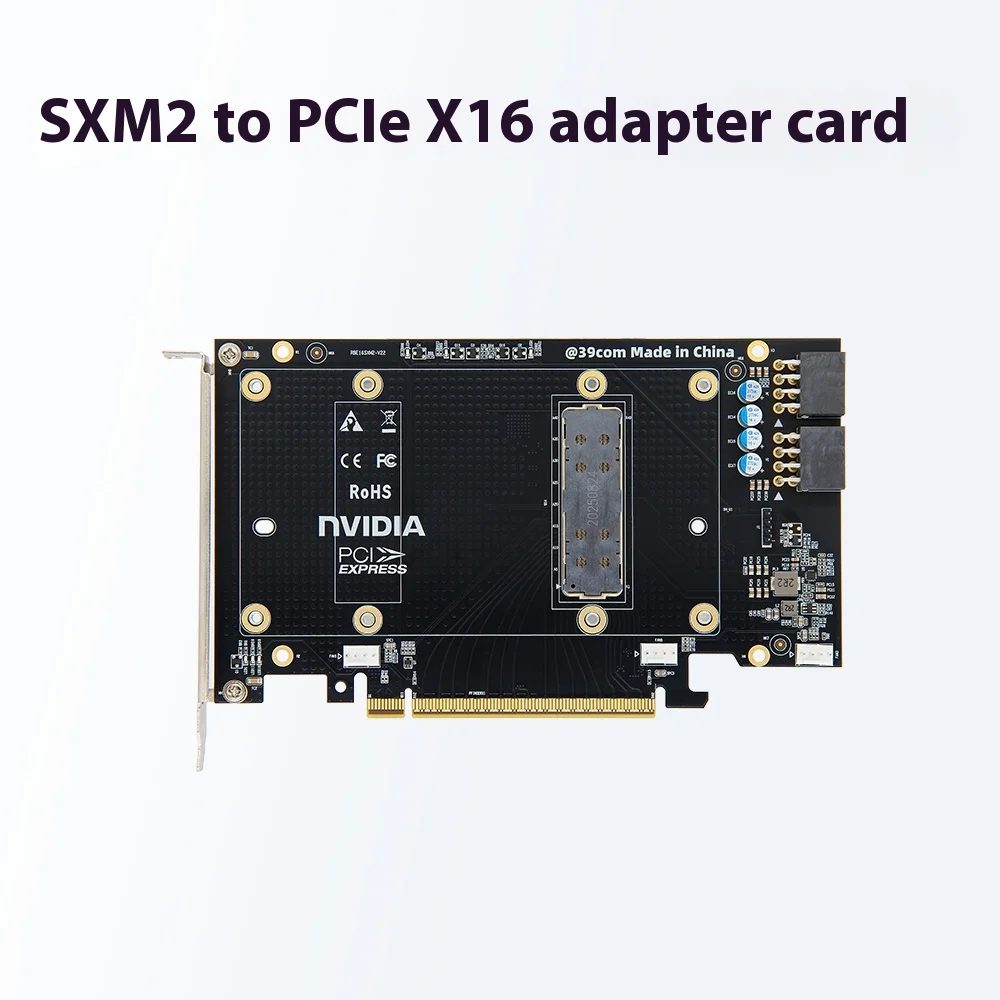 بطاقة الرسومات Nvidia V100 بطاقة محول SXM2 PCIex16