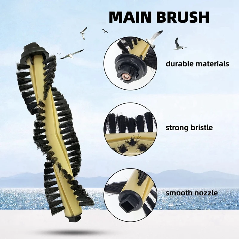 ل Chuwi ILIFE A4 A4S A40 بولاريس PVCR 0726 0826 0926 مكنسة كهربائية الملحقات الرئيسية الجانب فرشاة تصفية اكسسوارات جديدة