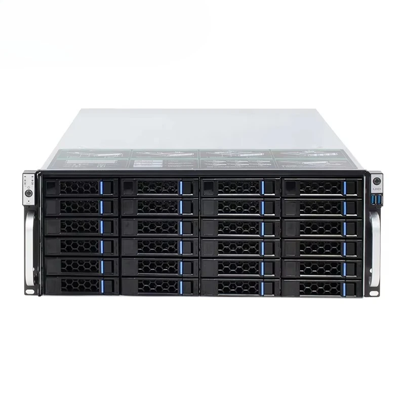Huge Data 4u Rack 24 Hotswap Bay Storage Server case S46524 Big Data Rackmount Computer Enclourse