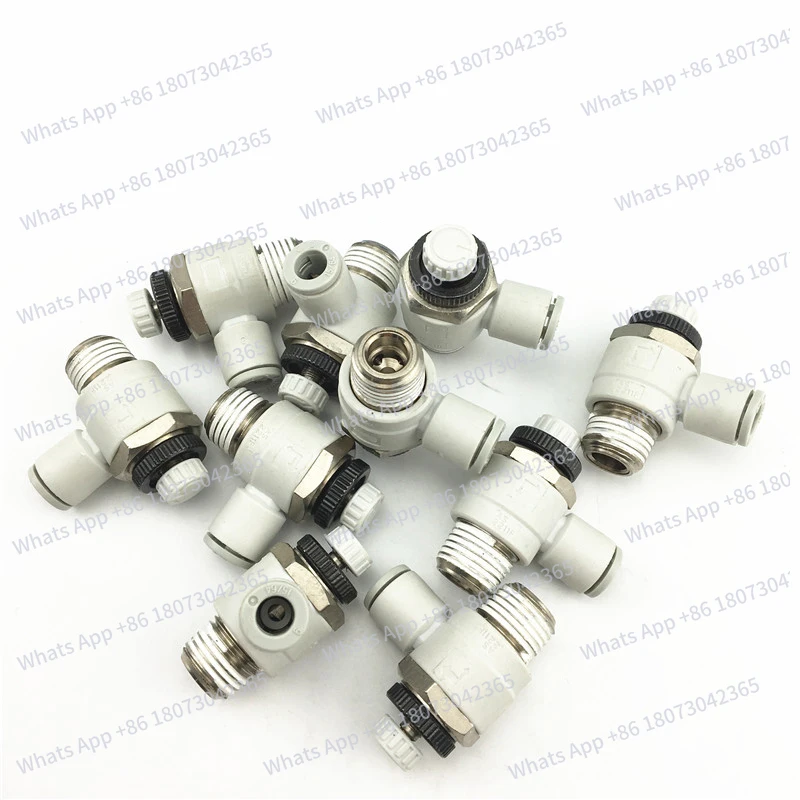 

AS2211F-01-04S AS2211F-01-06S AS2211F-01-08S AS2211F-01-10S Speed Controller with One-touch Fitting AS2211F series