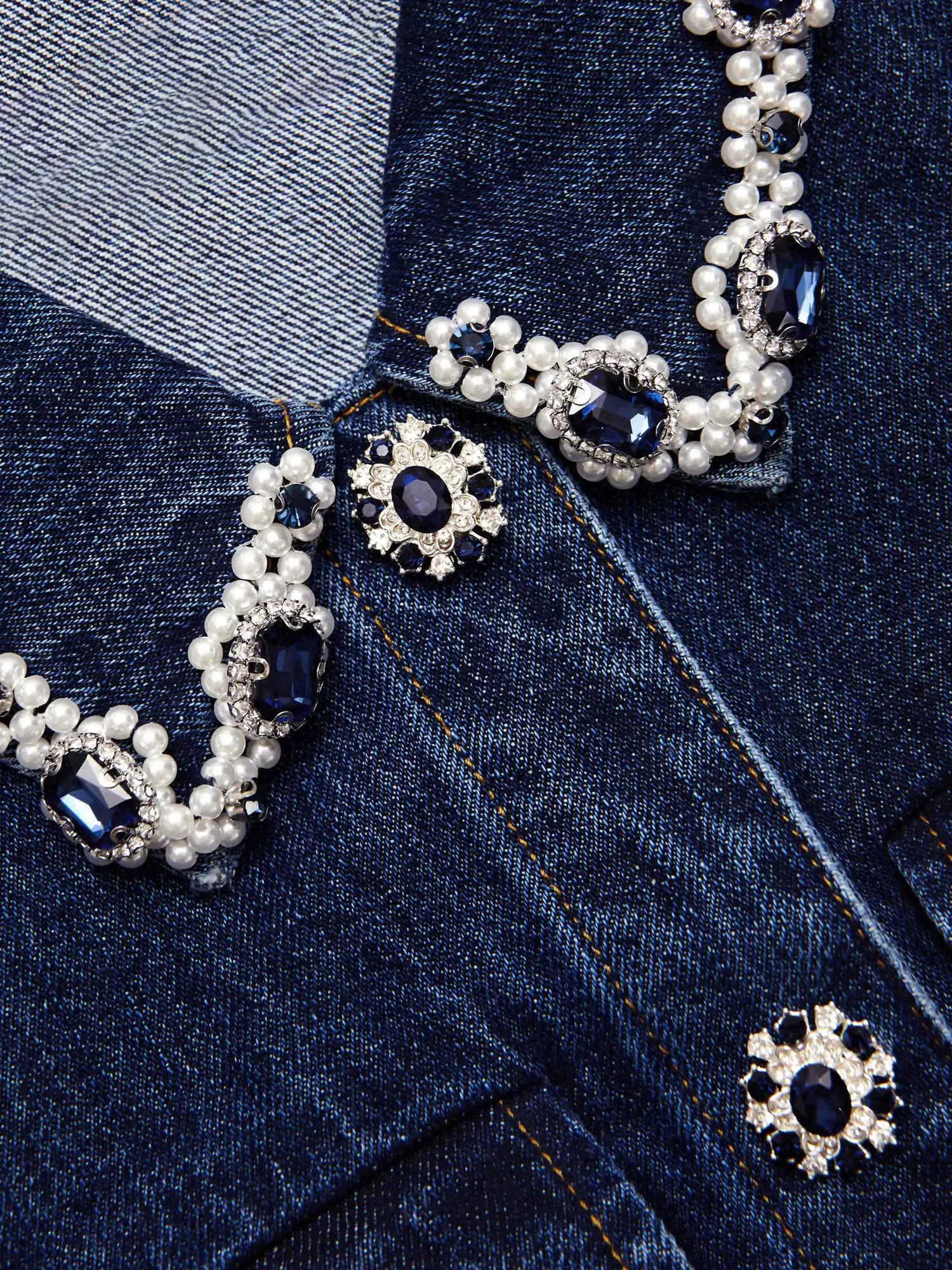 Gilet en jean taille haute avec col montant, coupe cintrée, vêtements pour femmes, printemps Faion, par SP Home South Oil