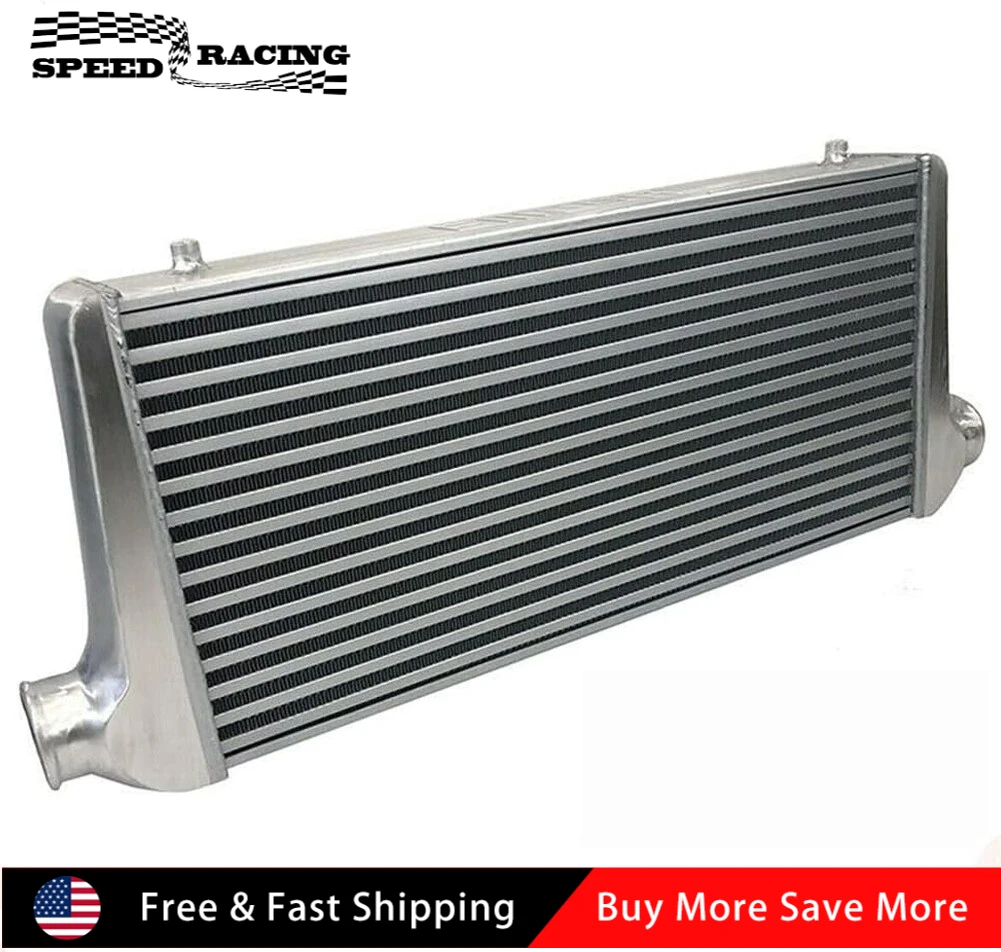 

Универсальный полностью алюминиевый интеркулер Fmic Turbo с передним креплением 31 x 13 x 3 дюйма, трубка и плавник, серебристый TI-0178