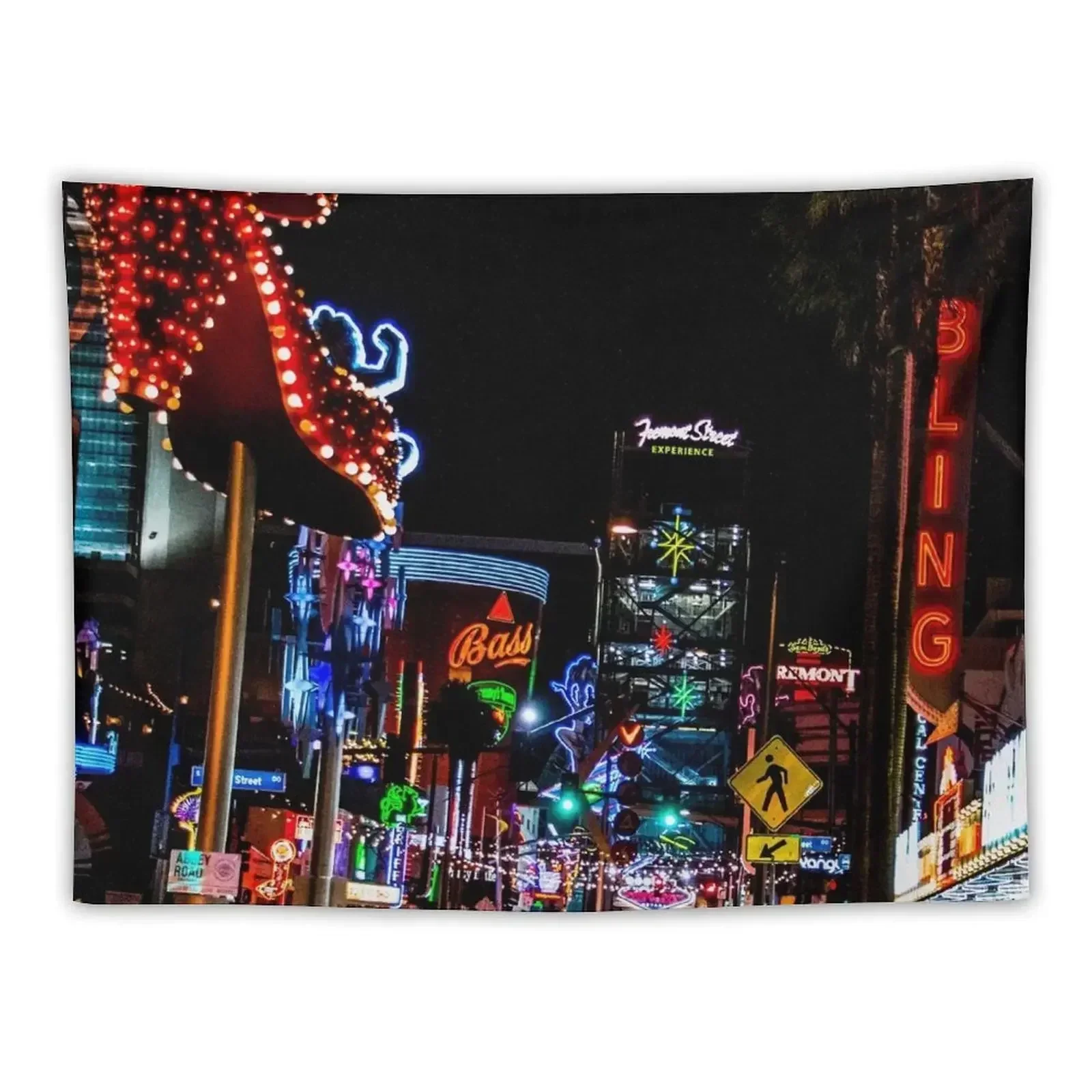 

Las Vegas Neon Lights Tapestry Mushroom Decorative Paintings Tapestry