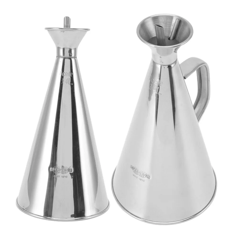304 Stainless Steel Oil Dispenser Bottle 250ml/500ml/750ml/1000ml Oil Storage Container Oil Storage Tank Kitchen Cooking