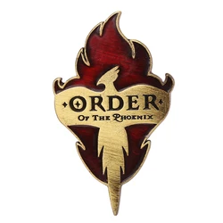 Order of The Phoenix Symbol Brooch Wizarding World Enamel Pin Movie Wizardry School Jewelry