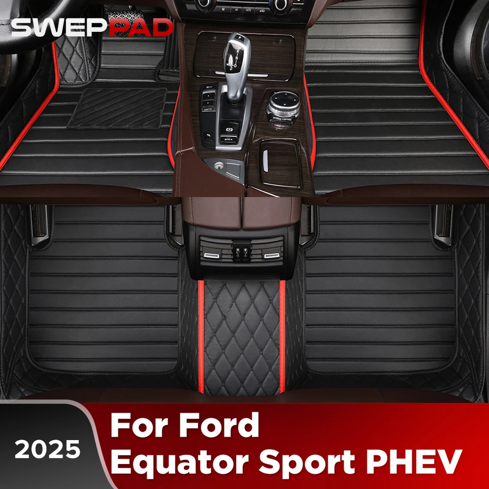 

Всепогодные коврики для пола автомобиля Ford Equator Sport PHEV (5-местный) 2025 года, защитные вкладыши для салона, аксессуары