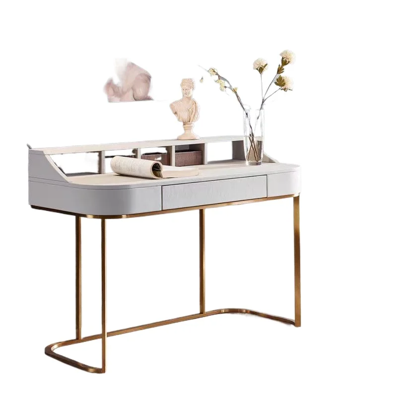 

New fashion luxury design bedroom simple locker dresser girl dressing table