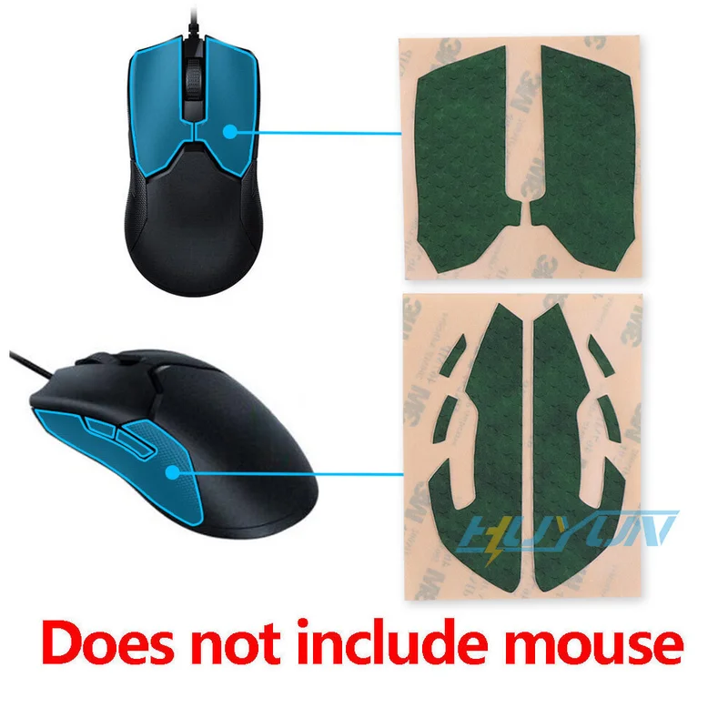 PP+ 1 Set Anti-slip Side Grip Tape Stickers For Razer Viper Ultimate / Viper Mouse