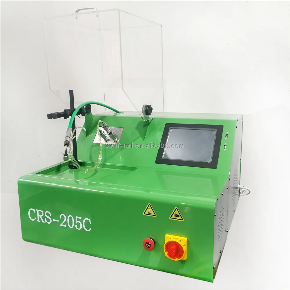 EPS205  Common Rail Injector Cleaner Machine CRS-205C Universal Injector Test Bench Cleaning Functions Universal Analyzer