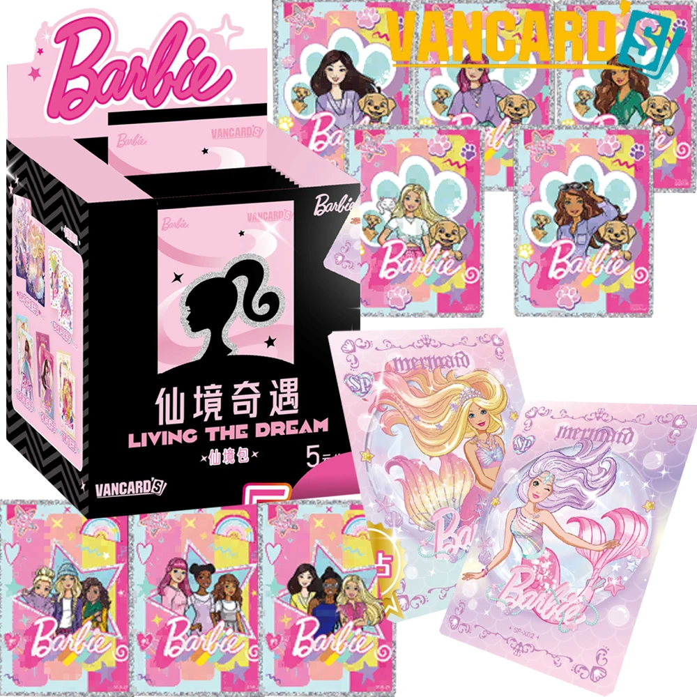 

VANCARD'S Original American Cartoon IP Collection Cards for Friends Animated Movie Princess Colorful Friendship Cards Toys Gifts