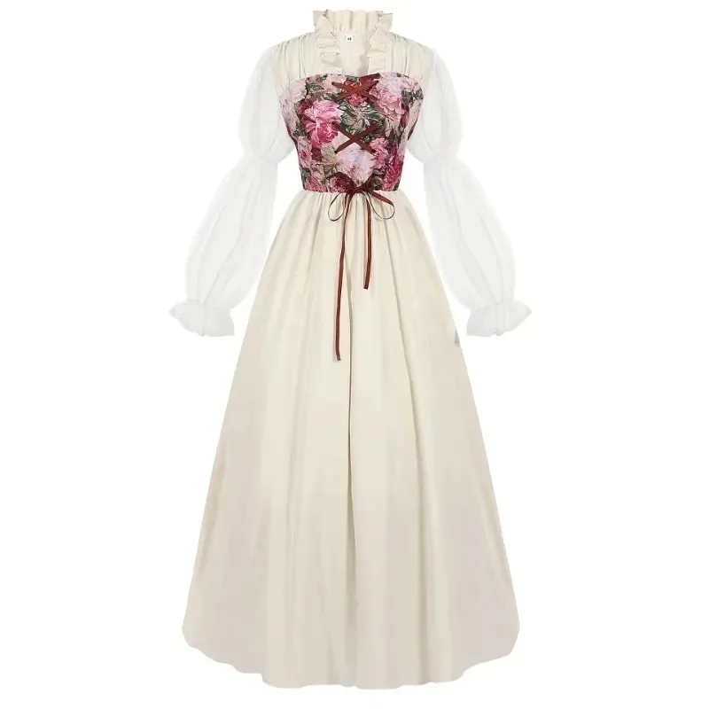 colonial corset dress Dark Garden Bespoke Corset Dress