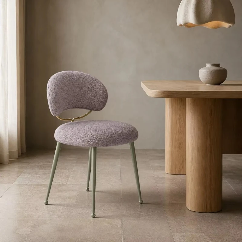High-end wholesale commercial restaurant chair, polished durable metal frame, gold metal legs, living room chair