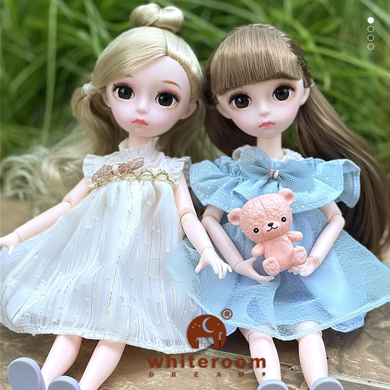 25 cm Bjd Puppe, elegantes Temperament, exquisites Make-up, schön, reizend, niedlich, dick, langes Haar, reine Violine, Mädchen, Geburtstag, Urlaubsgeschenk