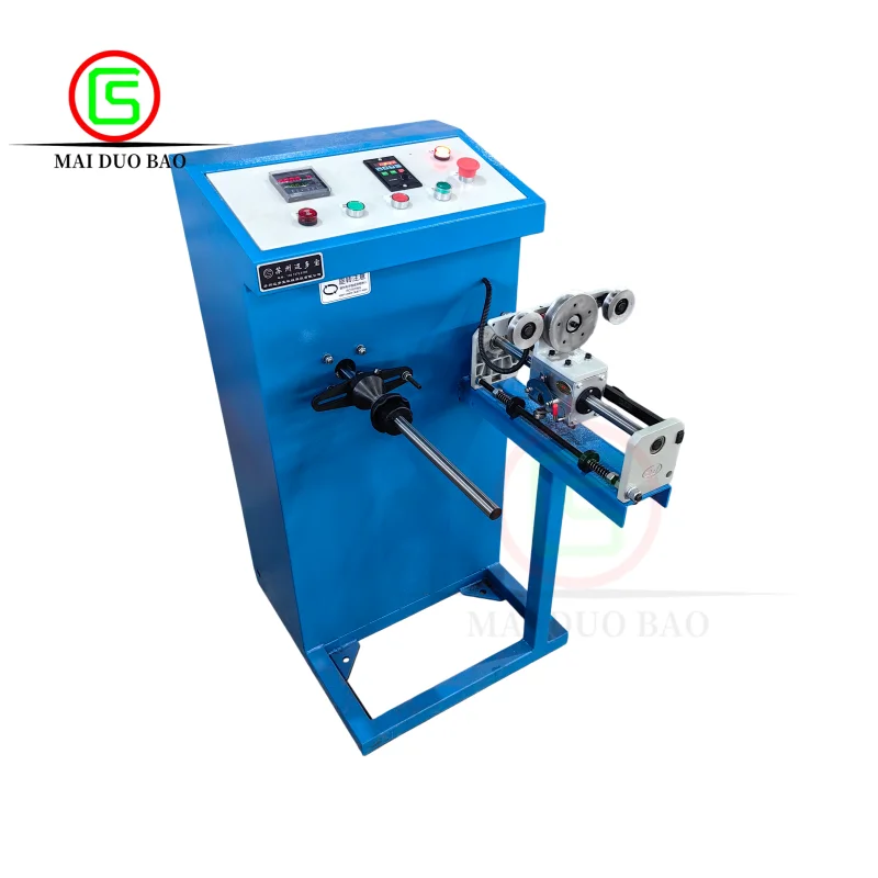GS Best Selling Compact Metal Wire Take Pay Machine 300-400mm Reel Diameter Automatic Winding Tool for Fiber Optic Cable