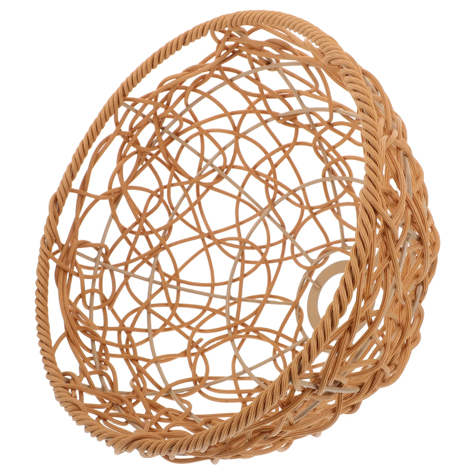 

Абажур из ротанга H тканый подвесной светильник из искусственного ротанга, винтажные абажуры, потолочное освещение, украшение для дома, плетение корзины