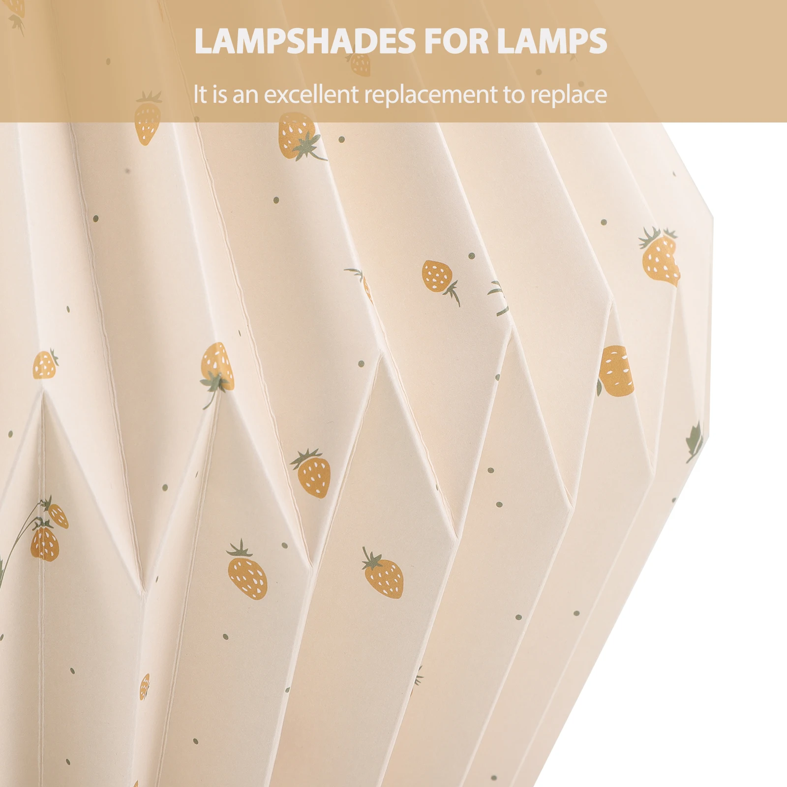

Folding Lampshade Small E27 Socket Chandelier Ceiling Light Shade Decorative Paper Lampshade Replacement Home Hotel Restaurant