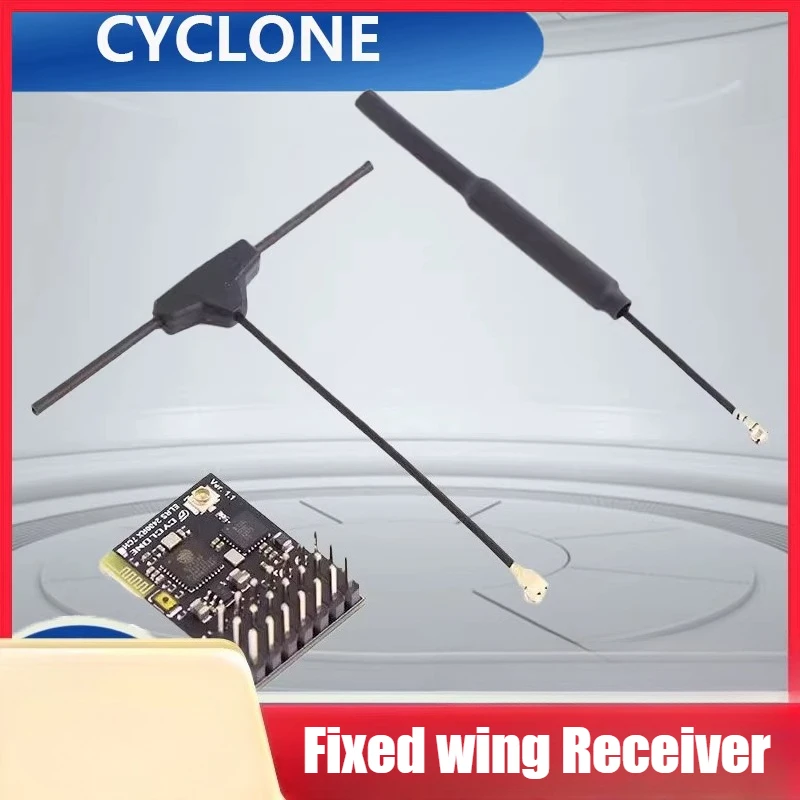 

CCLONE ELRS 2.4G 7 Channels 7CH Fixed-wing PWM Receiver Voltage Feedback Long Distance Transmission Accs Time Traveling Machines