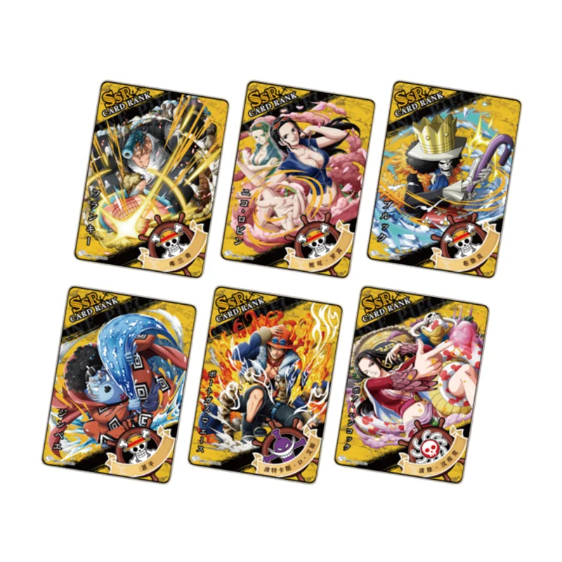 New Anime ONE PIECE Trading Card Game Luffy Zoro Collections Card  Hobby Collectibles Cards for Child Gifts Toys