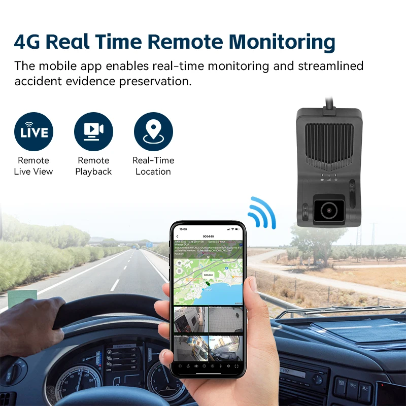 4 قناة 4G WIFI GPS AI سيارة سيارة أجرة عربات DVR كاميرا Blackbox داش كاميرا ADAS DMS CMSV6 إدارة الأسطول داشكام الصندوق الأسود