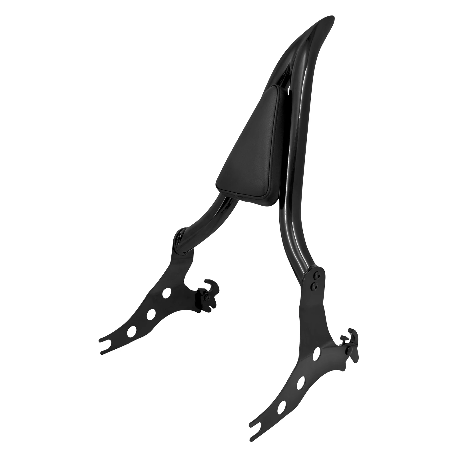 Motorcycle Detachable Rear Passenger Backrest Sissy Bar Chrome 2013-2023
